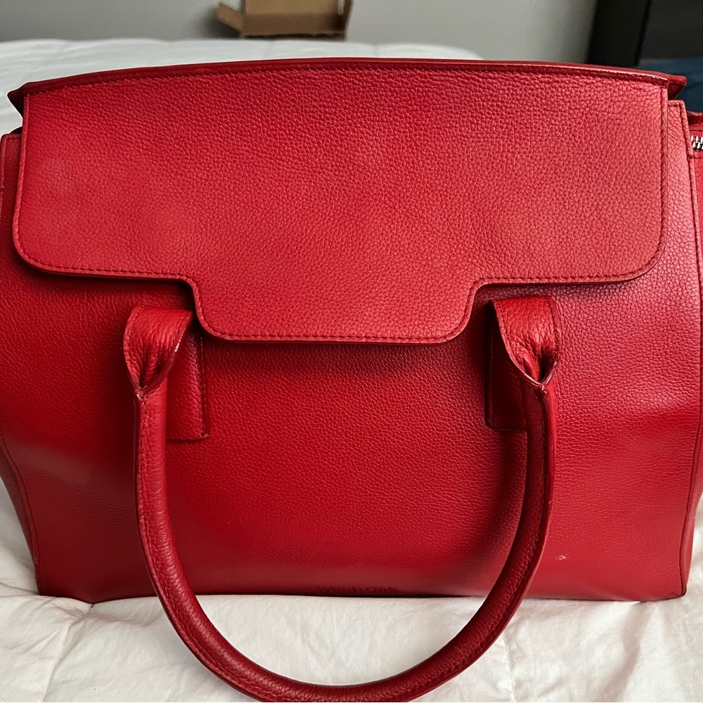 Wool & Oak all day leather bag